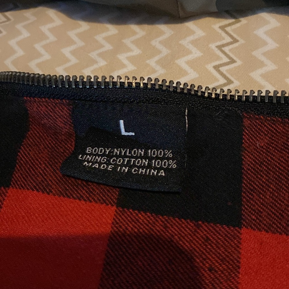 Copper Rivet windbreaker pullover jacket with patches - Picture 7 of 16